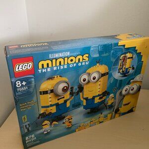 Lego 75551 Brick-built Minions and their Lair NISB